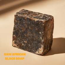 Load image into Gallery viewer, Tea Tree 100% Raw African Black Soap